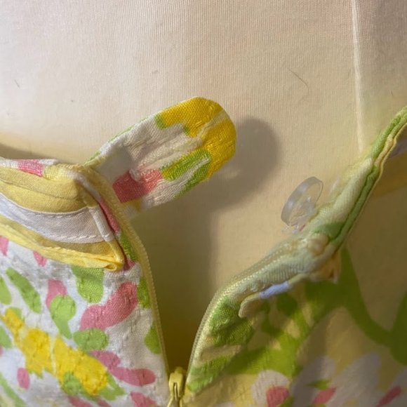 LILLY PULITZER – Yellow and Green Skort – Size 6 - Picture 6 of 8